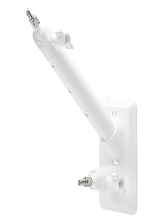 Holicfun 2-in-1 Wall Mount for Ring, Arlo, and Cameras & Solar Panels with 1/4"-20 Screw Hole - White - Image 1